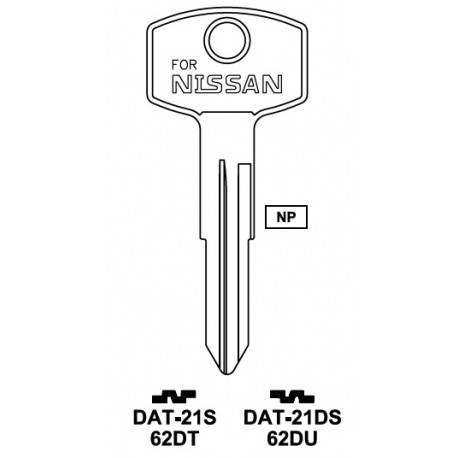 DAT-21S 62DT A61N DN1 NISSAN