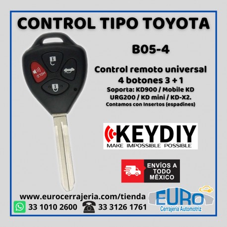 Control Tipo TOYOTA Serie B