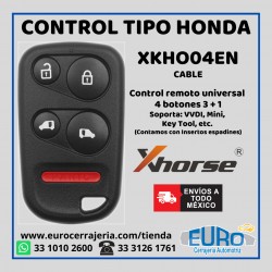 Control Xhorse 4B Honda Ptas Corredizas