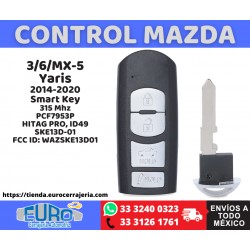 Mazda Yaris 3/6/MX-5 2014-2020 SKE13D-01 315Mhz