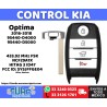 Kia Optima Llave Smart ID47 NCF29A1X 433Mhz