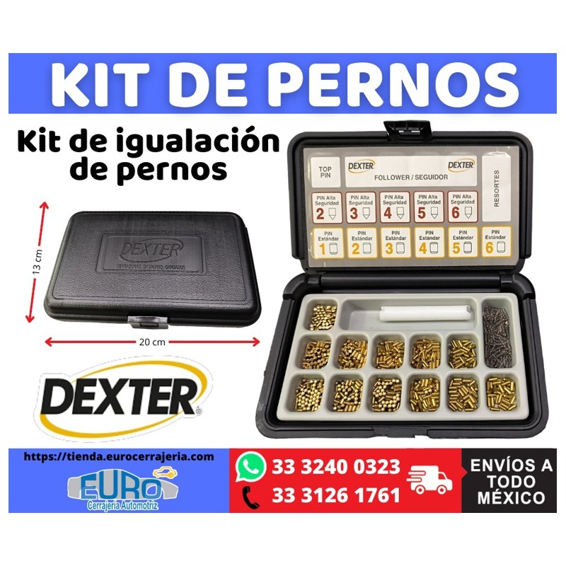 KIT DE PERNOS DE IGUALACION DEXTER