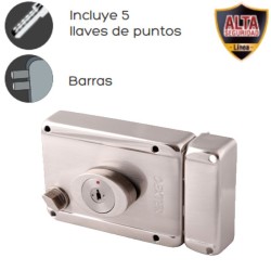 Cerradura Sobreponer Automática de Barras