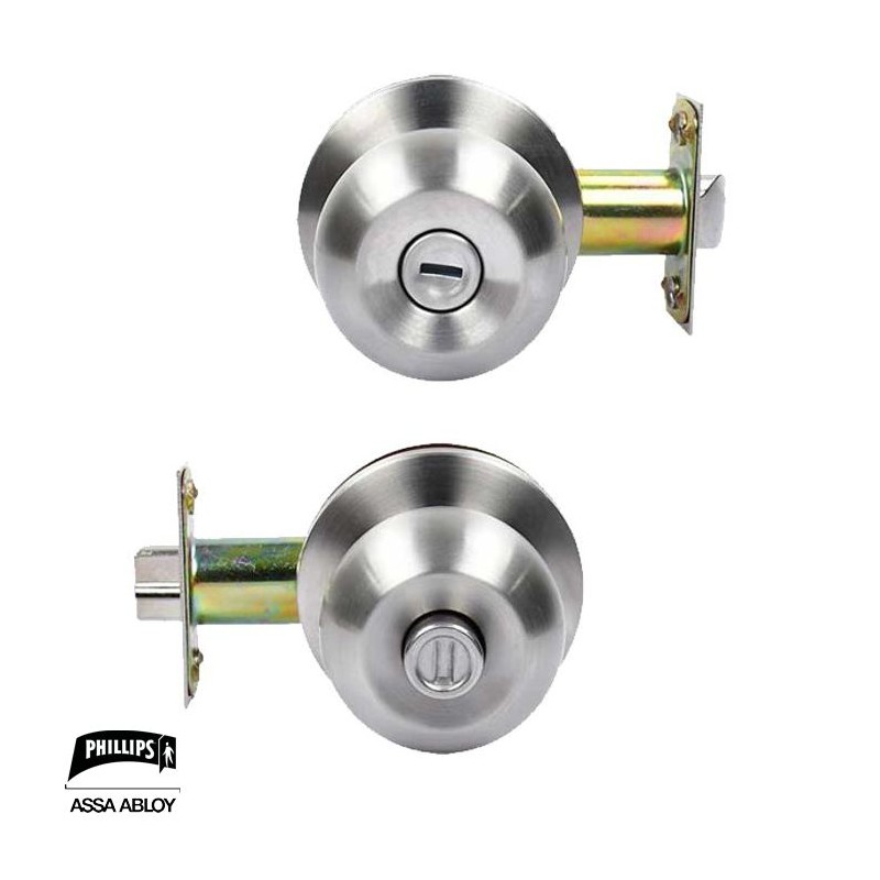 CERRADURA BAÑO PERILLA/POMO PHILLIPS
