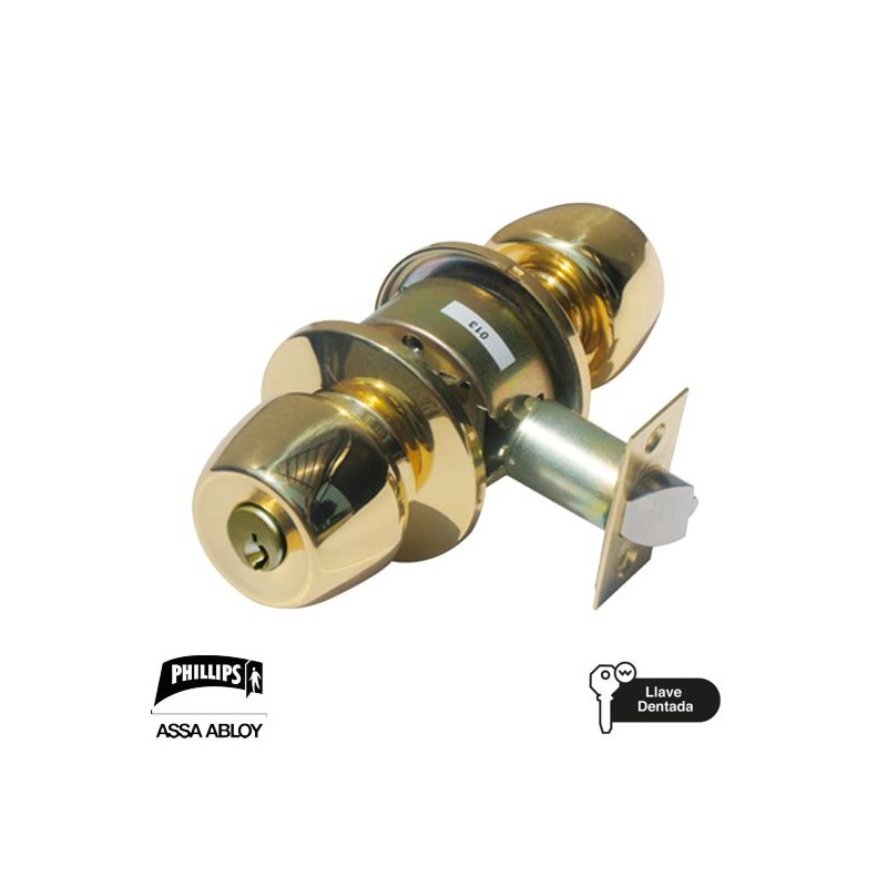 CERRADURA RECAMARA PERILLA BRANDY PHILLIPS