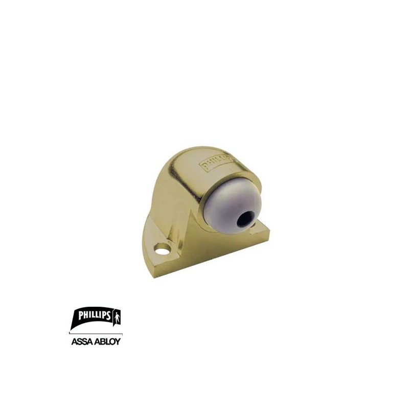 TOPE DE PUERTA 56 LATON ANTIGUO