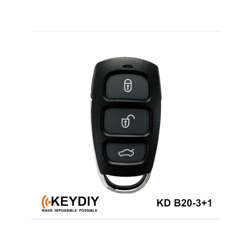 Control Tipo Hyundai 3+1 botones serie B