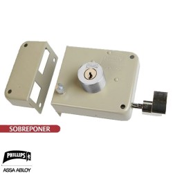 Cerradura Sobreponer AS-725 Derecha (caja)