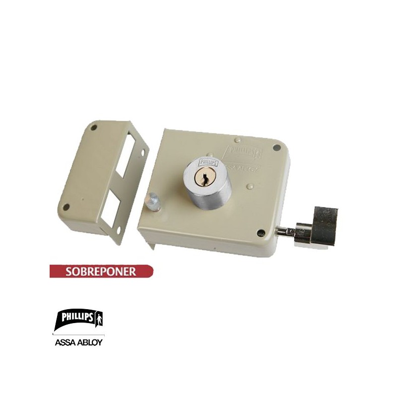 Cerradura Sobreponer AS-725 Derecha (caja)